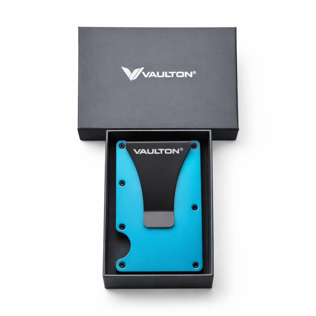 Billetera VAULTON® Celeste