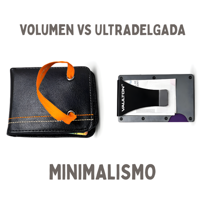 Billetera VAULTON® Gris Oscuro